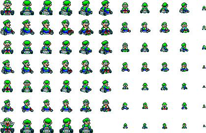 Super Mario Kart Sprites | Pimp My Nintendo