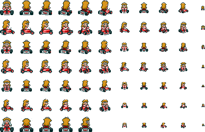 Super Mario Kart Sprites | Pimp My Nintendo